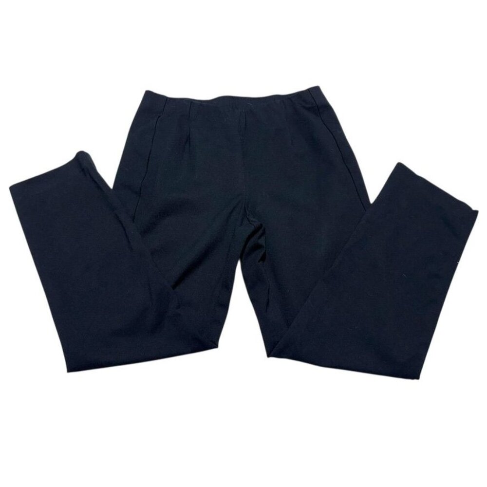 J. Jill Slim Leg Ponte Pante Black Size Small Petite